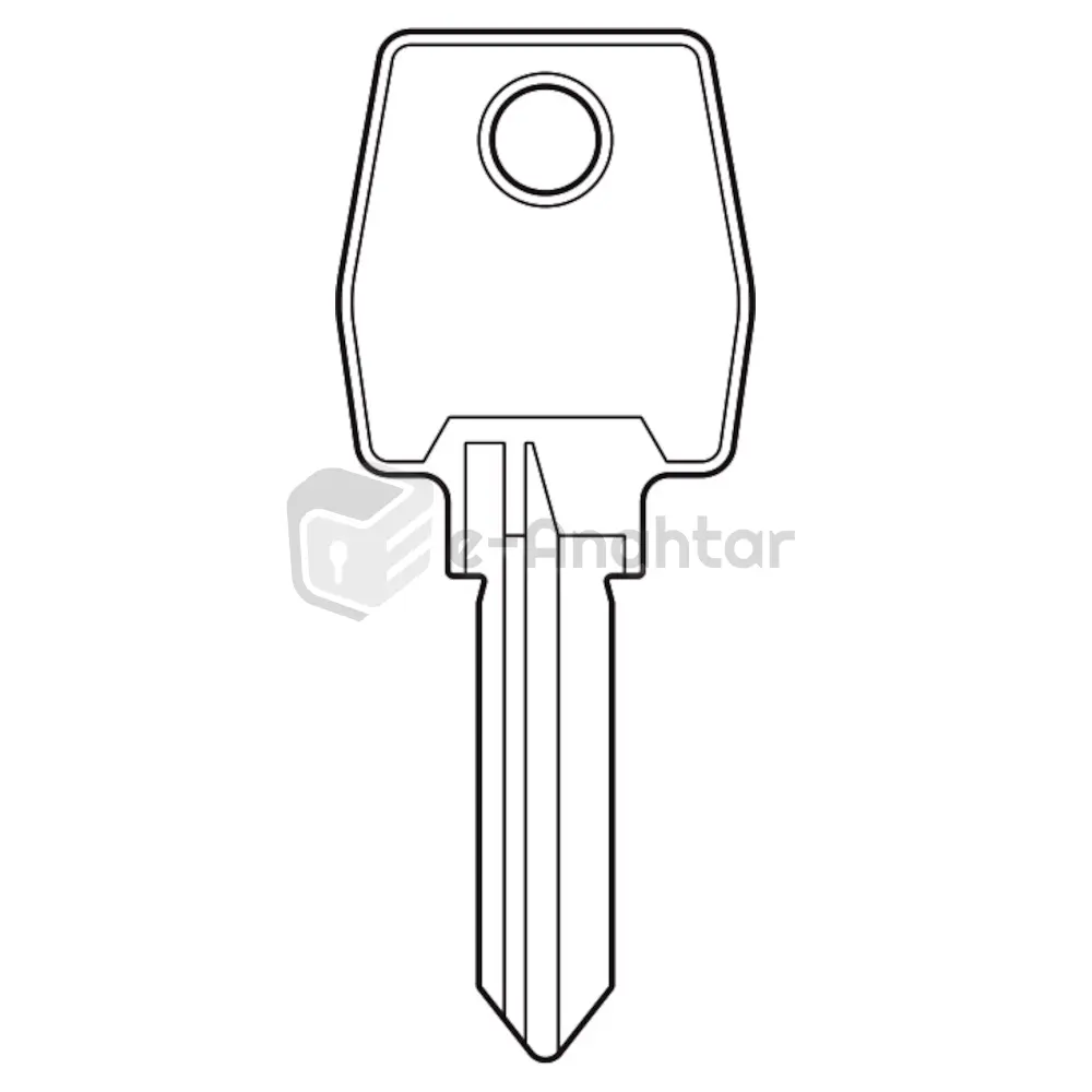 Eurolock Standart Silindir Ham Anahtarı – EL 1