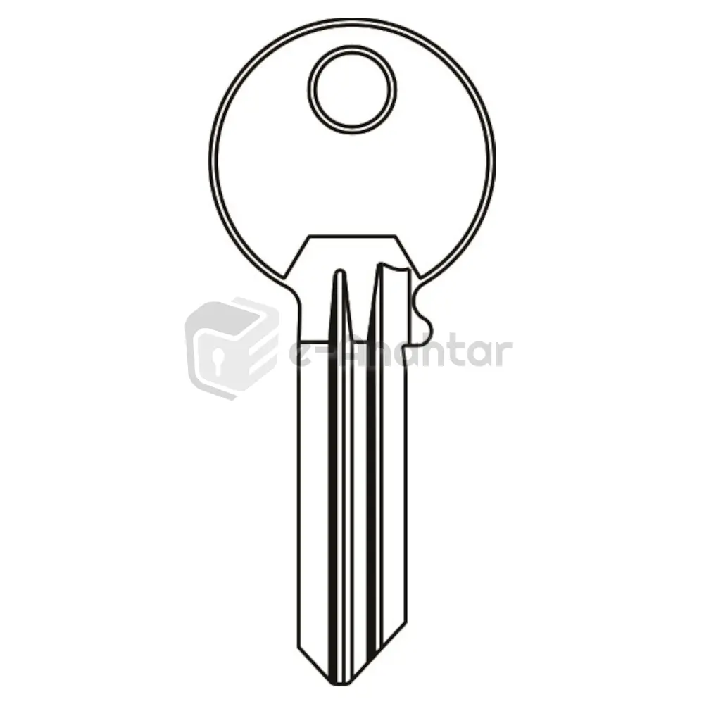 Iseo F3 Standart Silindir Ham Anahtarı – F3 01