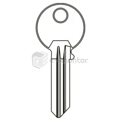 Iseo F3 Standart Silindir Ham Anahtarı – F3 01