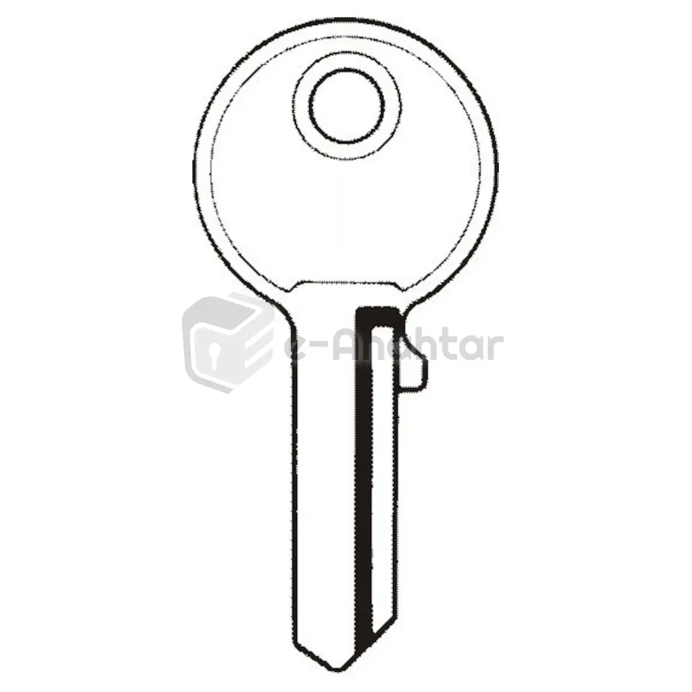 Globe Standart Asma Kilit Ham Anahtarı – GL 13