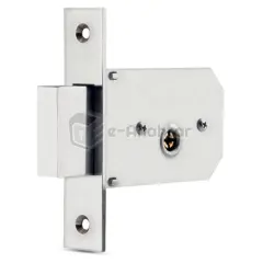 Kale Prazis Silindirli Kapı Emniyet Kilidi (5 Anahtarlı) 45 mm Krom – 156 F