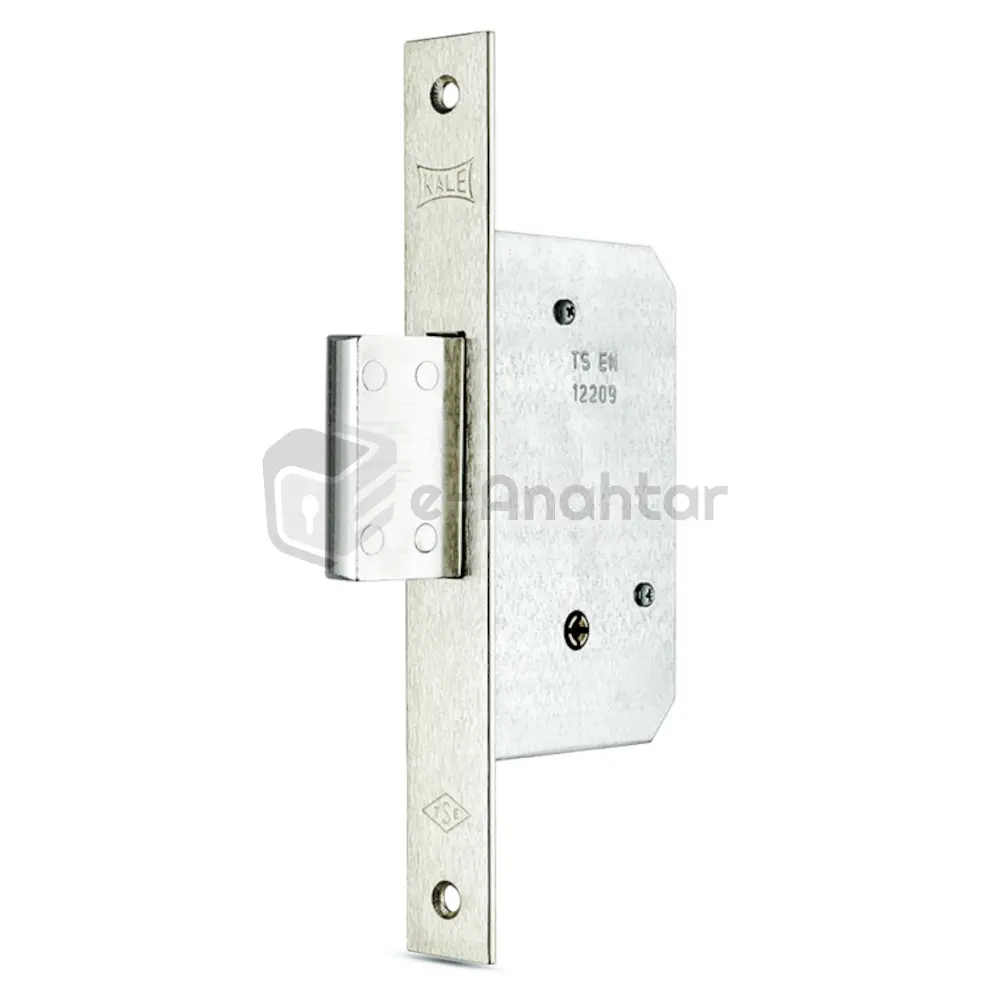 Kale Prazis Silindirli Kapı Emniyet Kilidi 3 Turlu 35 mm Nikel – 189 F