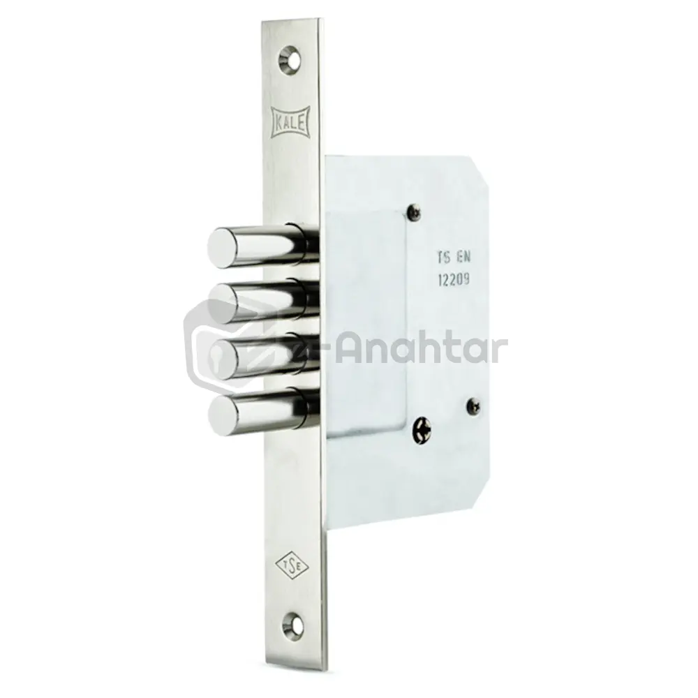 Kale Prazis Silindirli Kapı Emniyet Kilidi 4 Milli 52 mm Nikel – 189 4MF