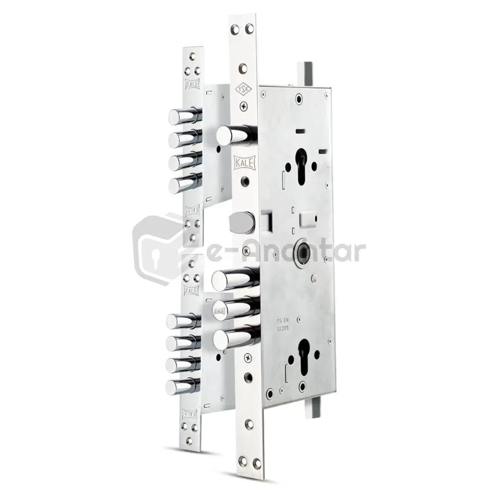Kale Multisistem Merkezi Çelik Kapı Kilidi 63 mm Krom (BME+GNC) – 256