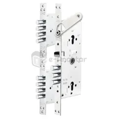 Kale Multisistem Merkezi Çelik Kapı Kilidi Gizli Emniyet Kelepçeli 63 mm Krom (BNE+GMC) – 256 G