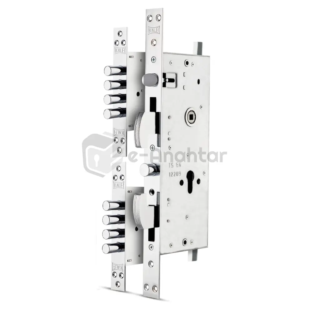 Kale Champion Multisistem Merkezi Çelik Kapı Kilidi 68 mm Krom (SNC) – 276 T