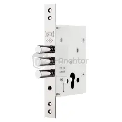 Kale Plus Çelik Kapı Emniyet Kilidi 60 mm Krom (GM) Karşılıksız/Kutusuz – 257 GM