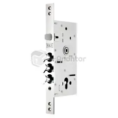 Kale Sürgülü Çelik Kapı Kilidi 60 mm Krom (SNC) – 282 RD