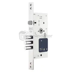 Kale Fişeli Çelik Kapı Kilidi 60 mm Krom – 252 RL