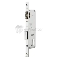 Kale Silindirli PVC Kapı Kilidi Makaralı 30 mm Krom – 155 P