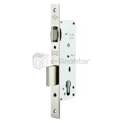 Kale Silindirli Daire Kapı Kilidi Makaralı 40 mm Nikel (GNC) – 154