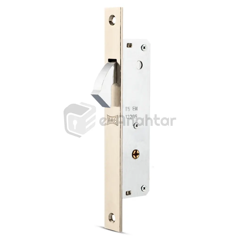 Kale Prazis Silindirli Alüminyum Sürme Kapı Kilidi 20 mm Nikel – 201 F