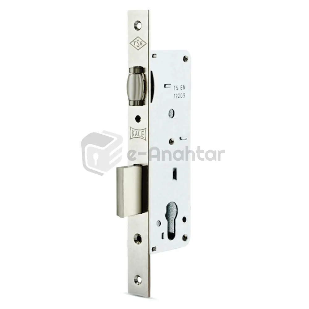 Kale Silindirli Daire Kilidi Makaralı 35 mm Nikel – 154