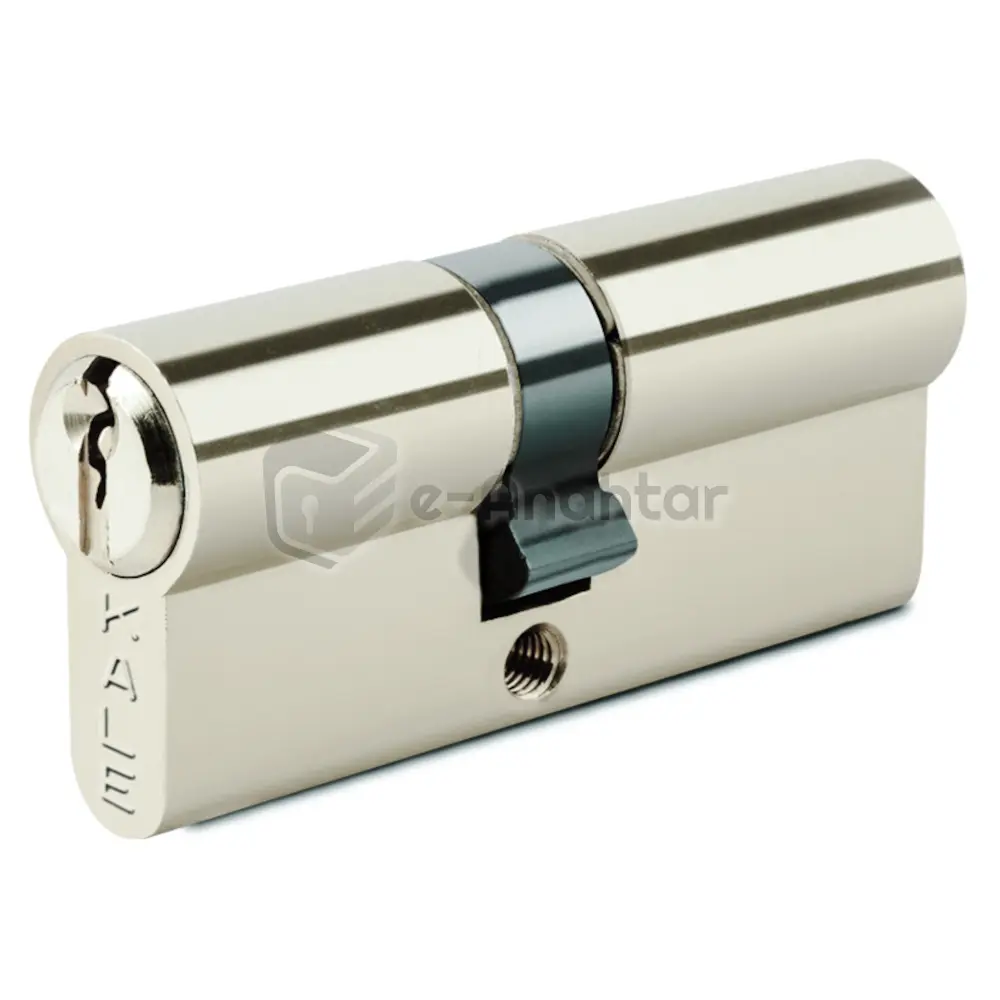 Kale Standart Kapı Silindiri 83 mm (33+10+40) Nikel – 164 GNC