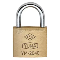 Yuma Pirinç Asma Kilit 40 mm Sarı – 2040
