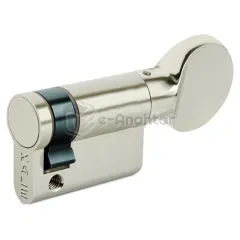 Kale Standart Mandallı Kapı Silindiri 41 mm (05+10+26) Nikel – 164 M