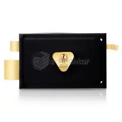 Yuma Tirajlı Demir Kapı Kilidi 14 cm Siyah – 602.X