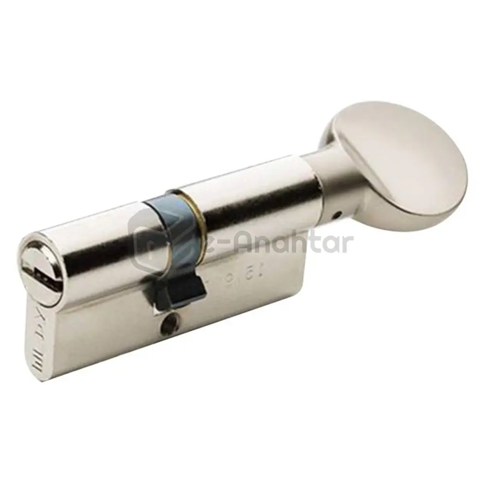 Kale Master Sistemli Sistem Mandallı Kapı Silindiri 68 mm Nikel – 164 SM