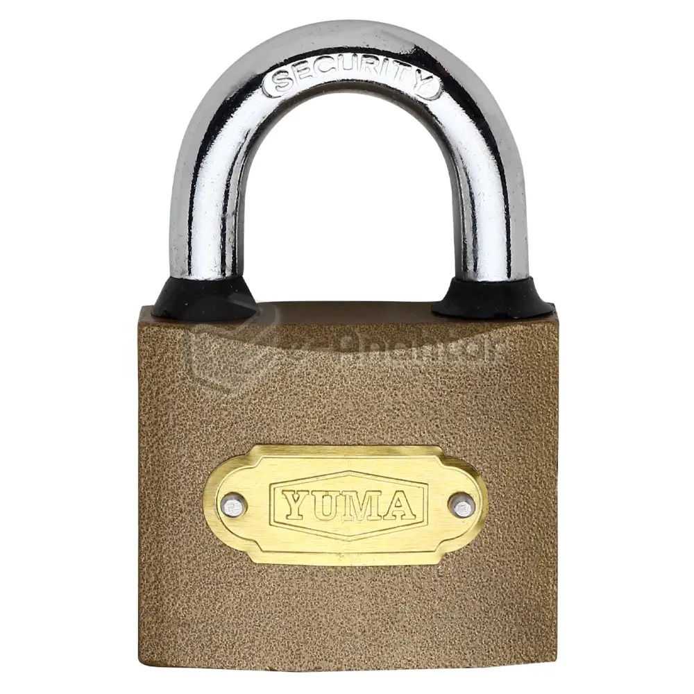 Yuma Döküm Asma Kilit 32 mm Sarı – 1032B
