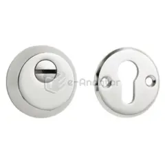 Kale Çelik Kapı Silindir Rozeti Krom – 500 K