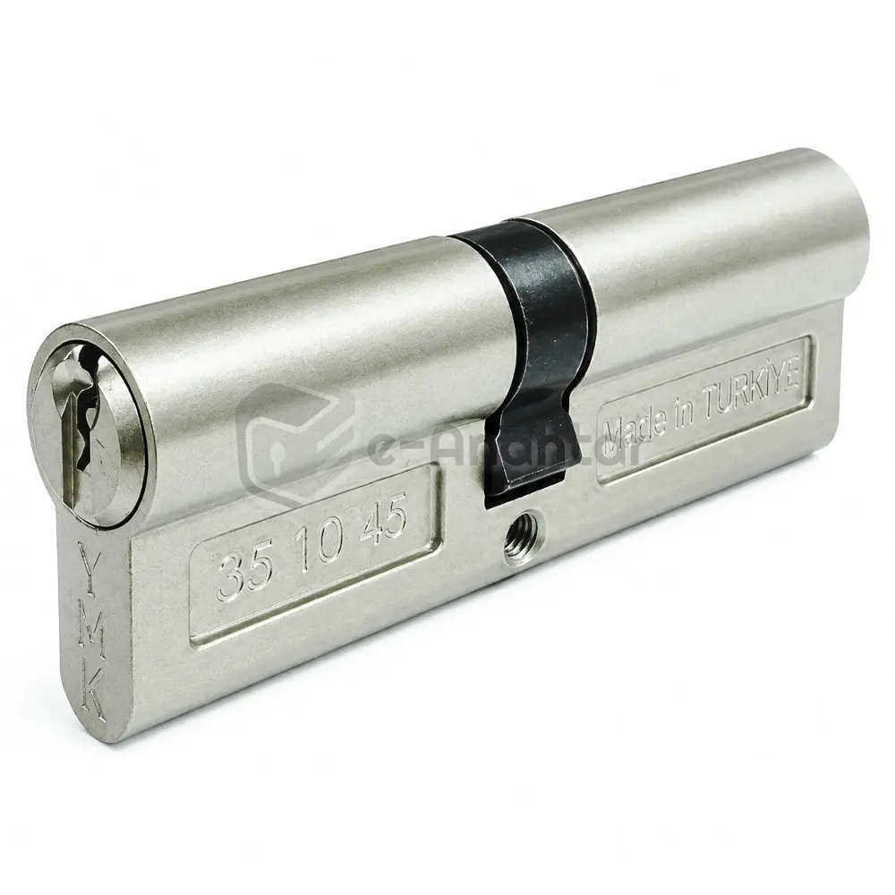 Ymk Standart Kapı Silindiri 90 mm Saten – B90HS