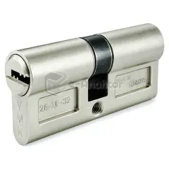 Ymk Bilyalı Kapı Silindiri 68 mm Saten – B68HBSK