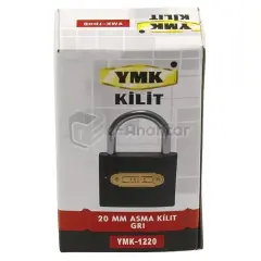 Ymk Döküm Asma Kilit 20 mm Gri – 1220