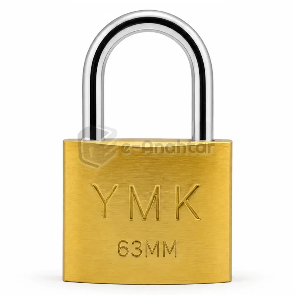 Ymk Döküm Asma Kilit 63 mm Sarı – 1263B