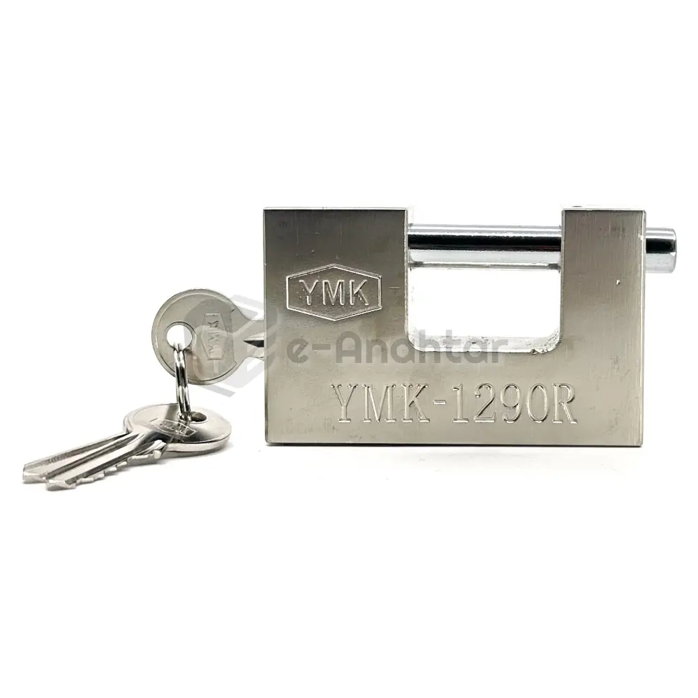 Ymk Kayar Pimli Döküm Asma Kilit 90 mm Saten – 1290R